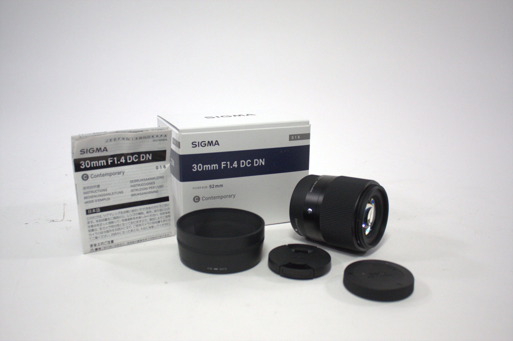 Sigma 30mm F/1.4 DC DN for Fuji Film X mount