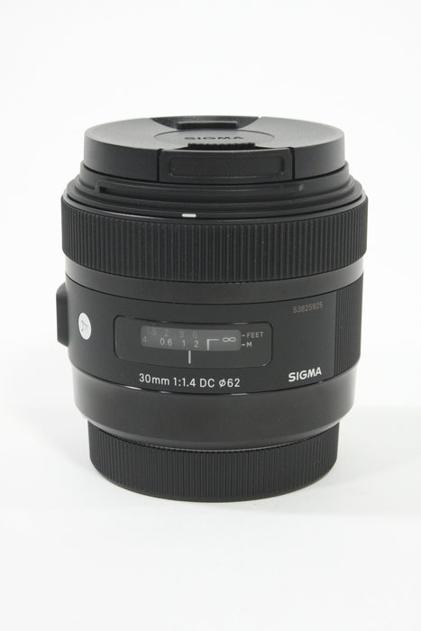 Sigma 30mm F1.4 DC Art Lens for Canon EF-S