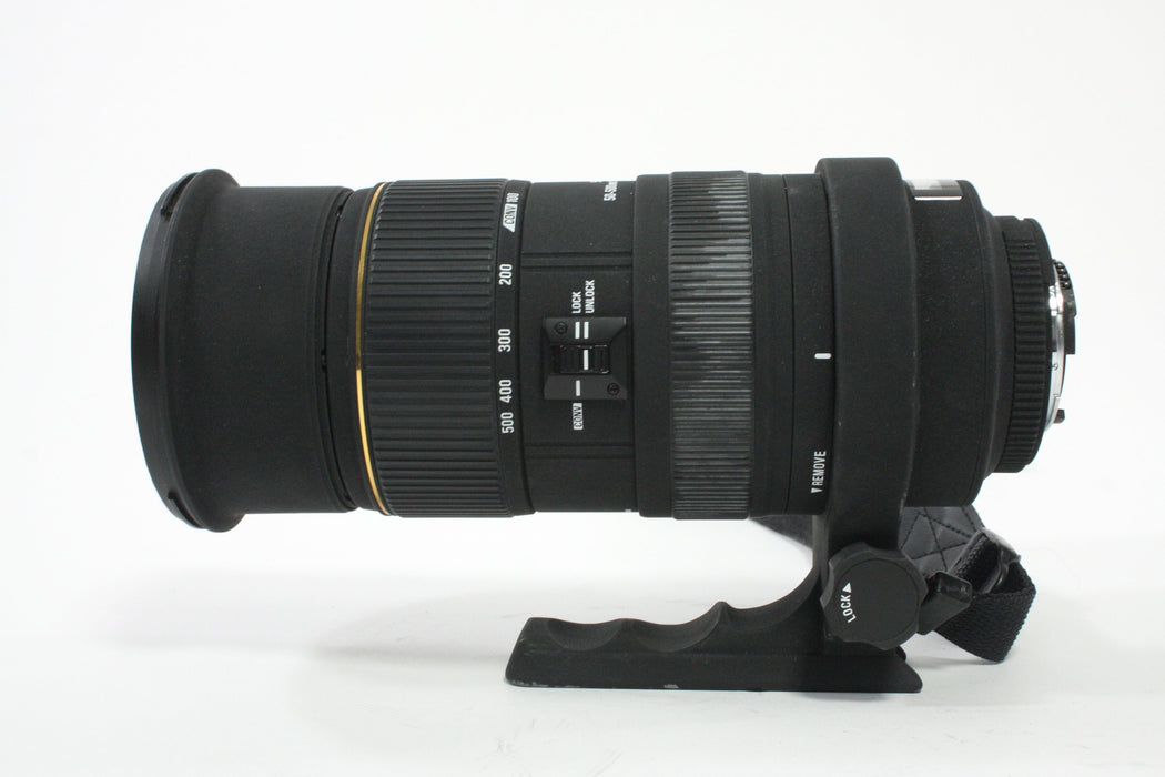 Sigma 50-500mm f/4-6.3 APO DG HSM D Lens for Nikon AF Mount