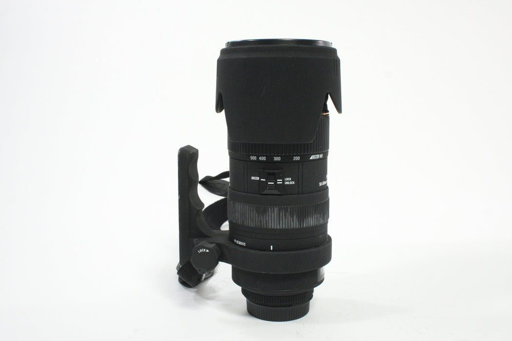 Sigma 50-500mm f/4-6.3 APO DG HSM D Lens for Nikon AF Mount