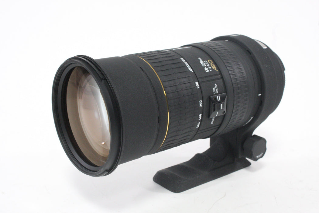 Sigma 50-500mm f/4-6.3D APO RF HSM EX Lens for Nikon F Mount