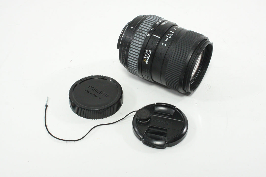 Sigma 55-200mm f/4-5.6 DC Lens for Nikon F Mount