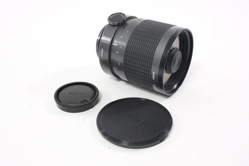 Sigma 600mm f/8 Macro Mirror Lens for Minolta MD Mount