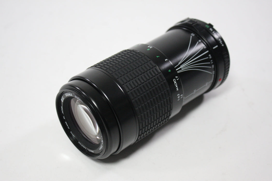 Sigma 70-210mm f/4-5.6 Zoom-K for Minolta MD Mount