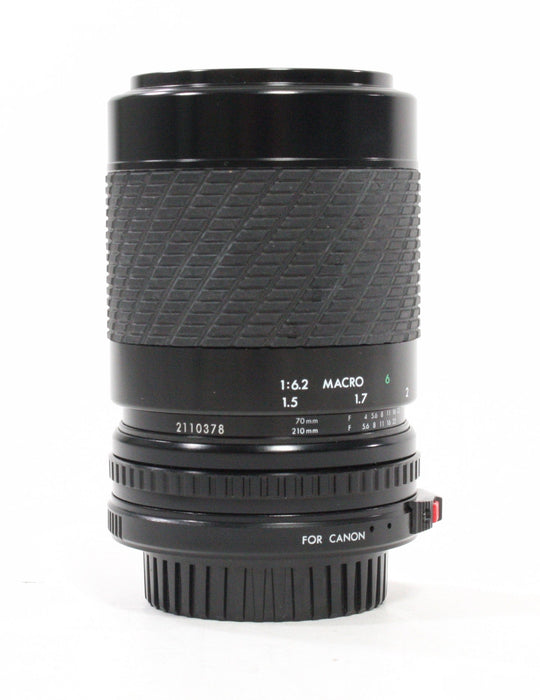 Sigma 70-210mm f/4-5.6 Zoom Macro Lens for Canon FD Mount