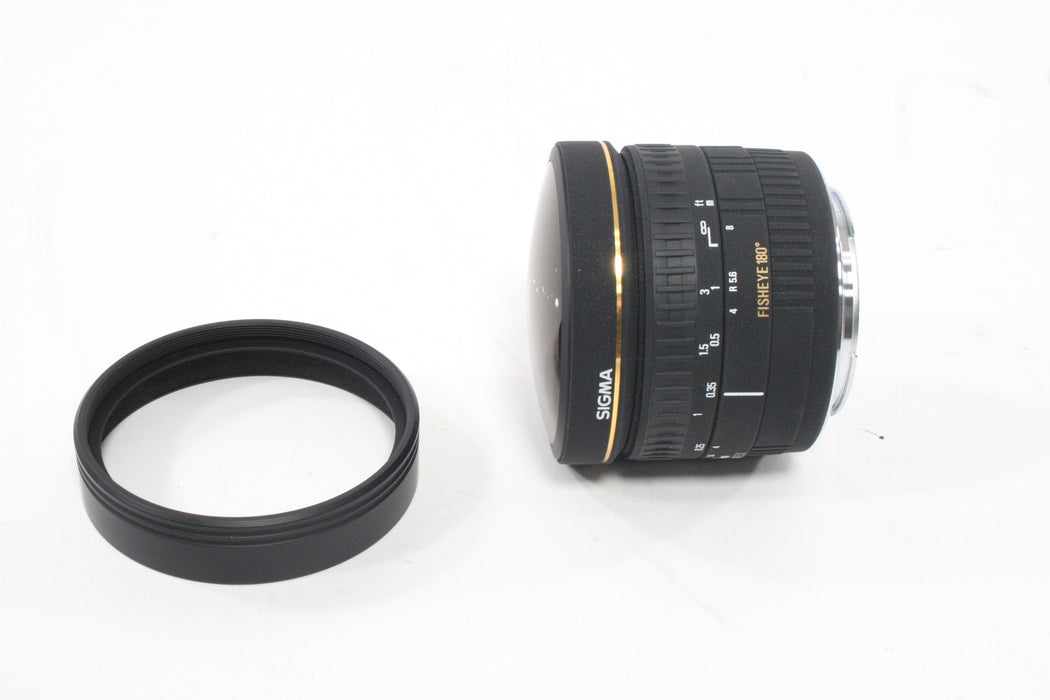 Sigma 8mm Fisheye F4ex Lens for Canon EF Mount