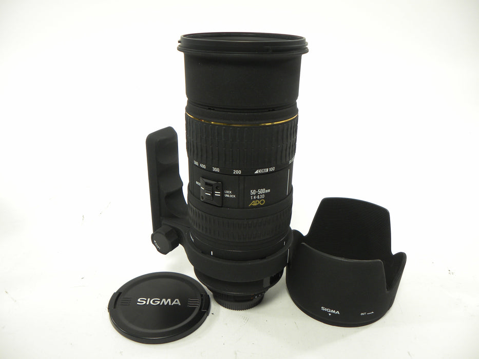 Sigma APO HSM RF AF 50-500mm f4-6.3 Nikon F Mount