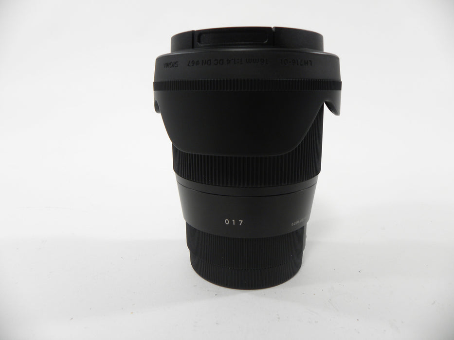 Sigma DC DN 16mm f1.4 Sony E Mount