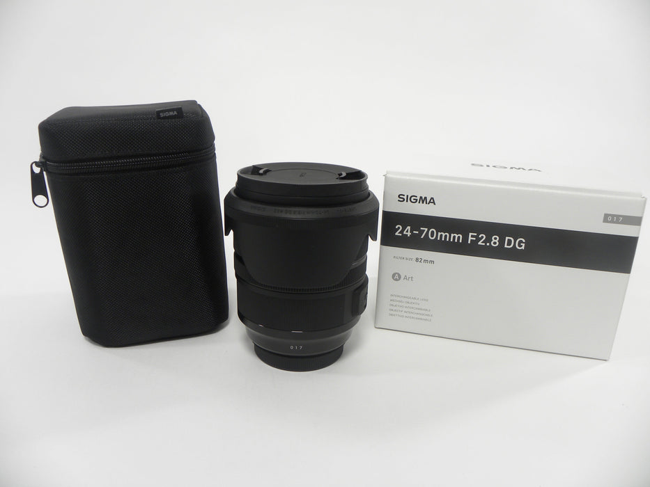 Sigma DC OS HSM ART 24-70mm f2.8 Canon EF Mount