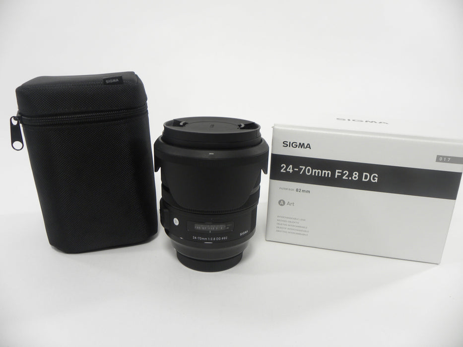 Sigma DC OS HSM ART 24-70mm f2.8 Canon EF Mount