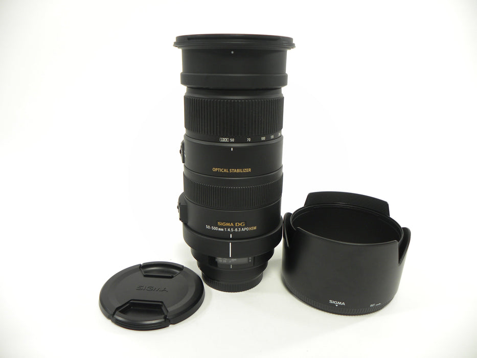 Sigma DG APO HSM OS 50-500mm f4.5-6.3 Canon EF Mount