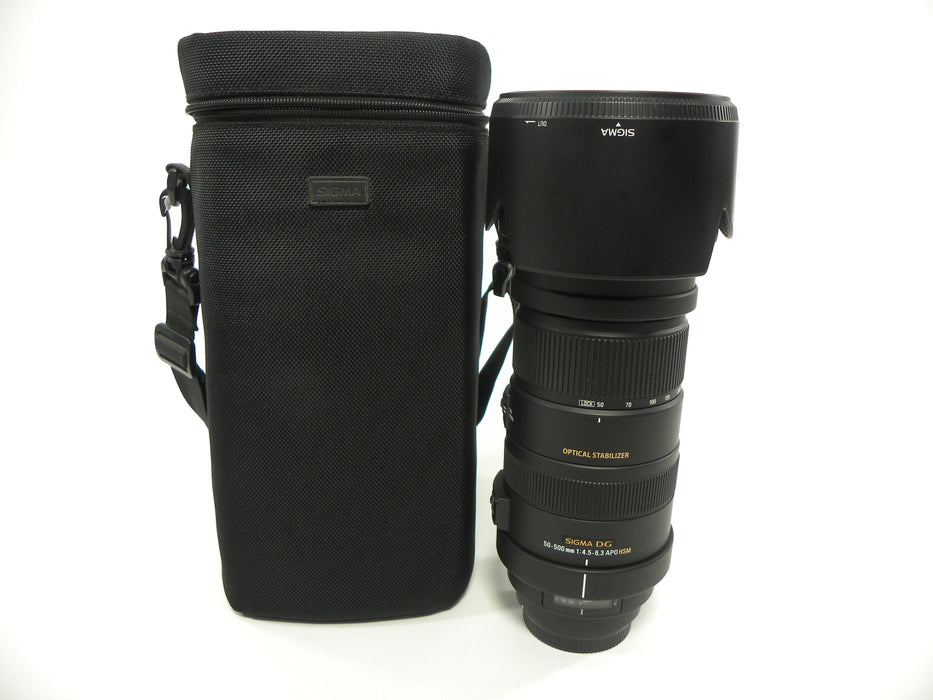 Sigma DG APO HSM OS 50-500mm f4.5-6.3 Canon EF Mount