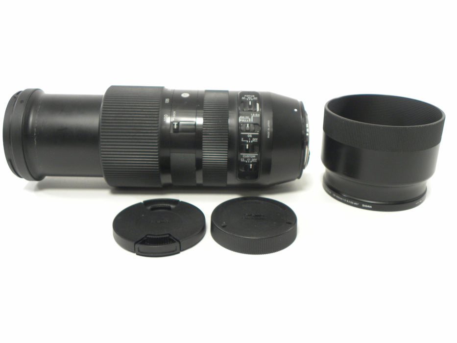 Sigma DG Contemory 100-400mm f5-6.3 Canon EF Mount lens
