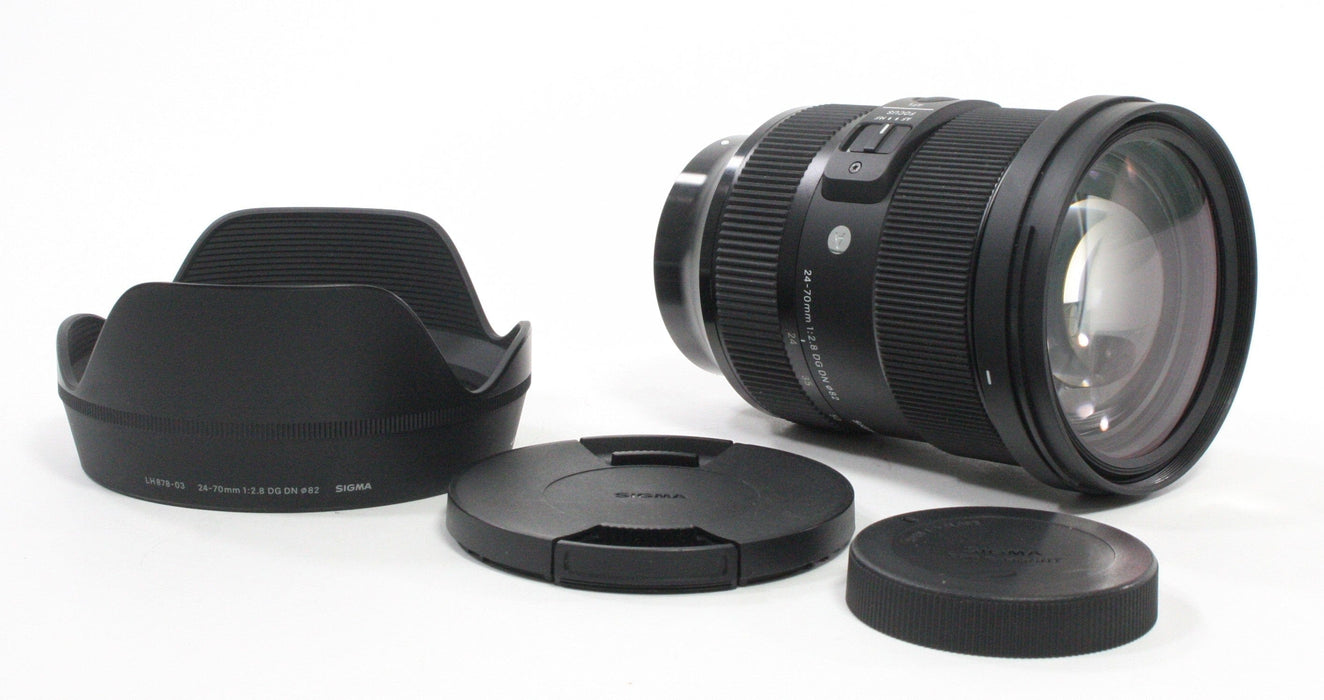 Sigma DG DN Art 24-70mm f/2.8 lens for Sony E Mount