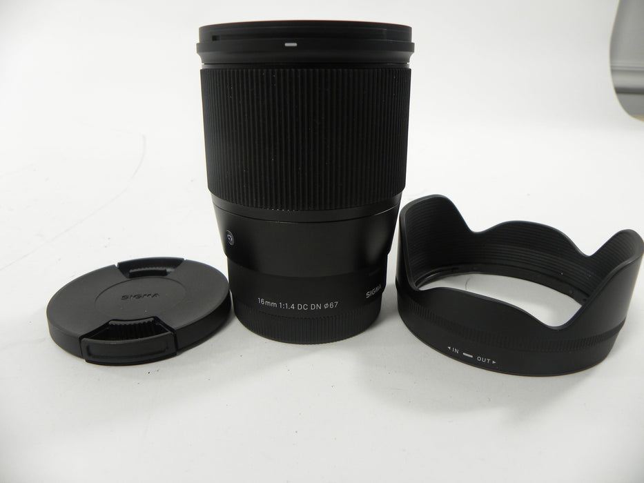 Sigma DN DC 16mm f1.4 Sony E Mount