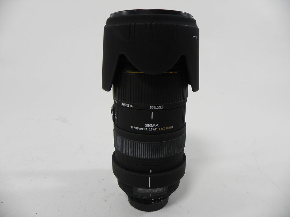 Sigma EX APO DG HSM D 50-500mm f4-6.3 Nikon AF-D Mount