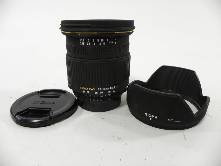 Sigma EX DG Zoom 24-60mm f2.8 Nikon Mount