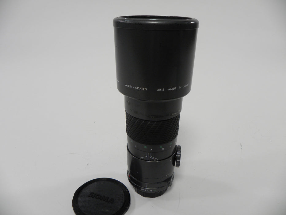 Sigma MC Telephoto 400mm f5.6 Minolta MD Mount