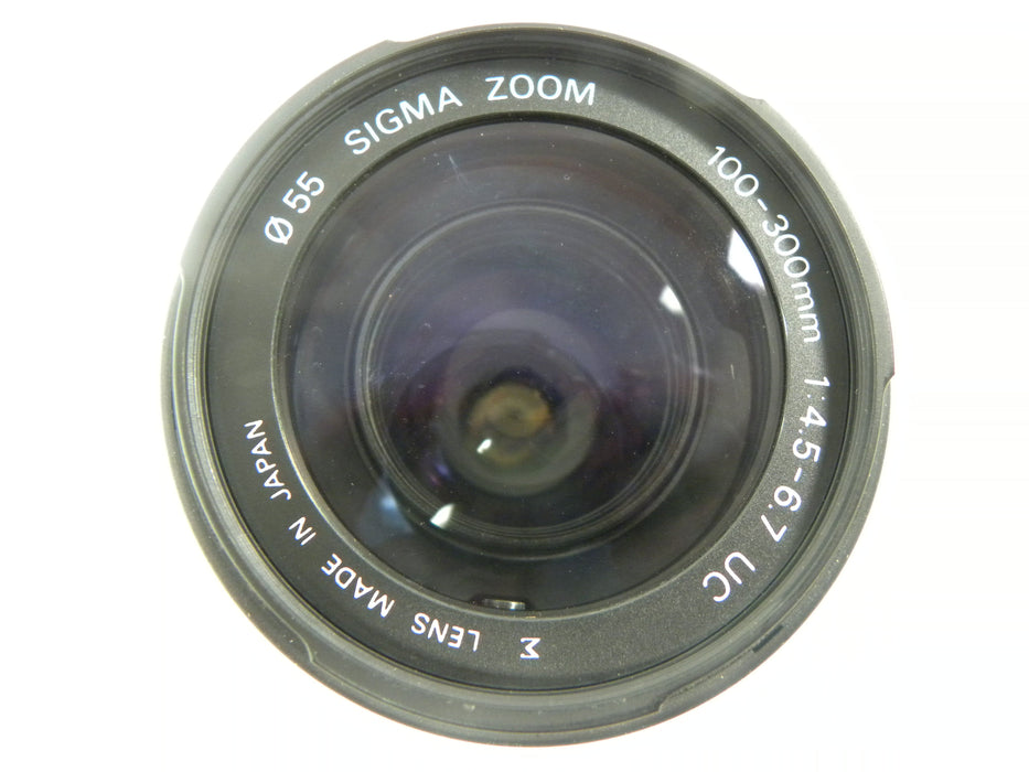 Sigma Zoom 100-300mm f4.5-6.7 UC PK Mount lens