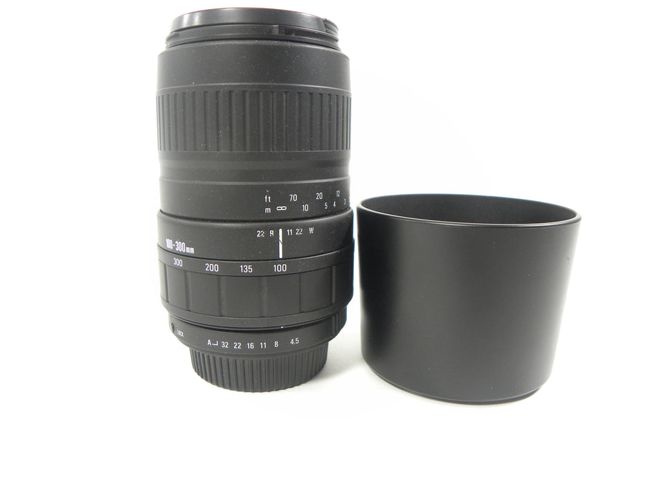 Sigma Zoom 100-300mm f4.5-6.7 UC PK Mount lens