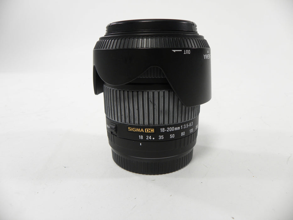 Sigma Zoom DC 18-200mm f3.5-6.3 Canon EF-S Mount