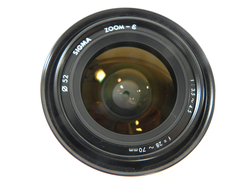 Sigma Zoom E 70mm f3.5-4.5 Minolta MD Mount