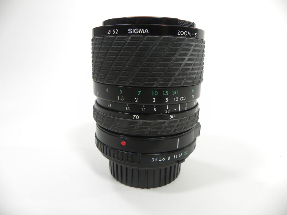 Sigma Zoom E 70mm f3.5-4.5 Minolta MD Mount