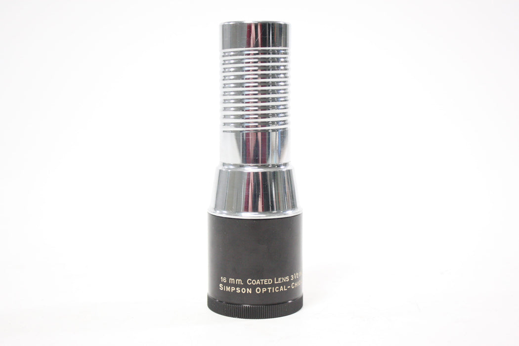 Simpson Optical 16mm 3½" f/2.5 Lens for Projectors