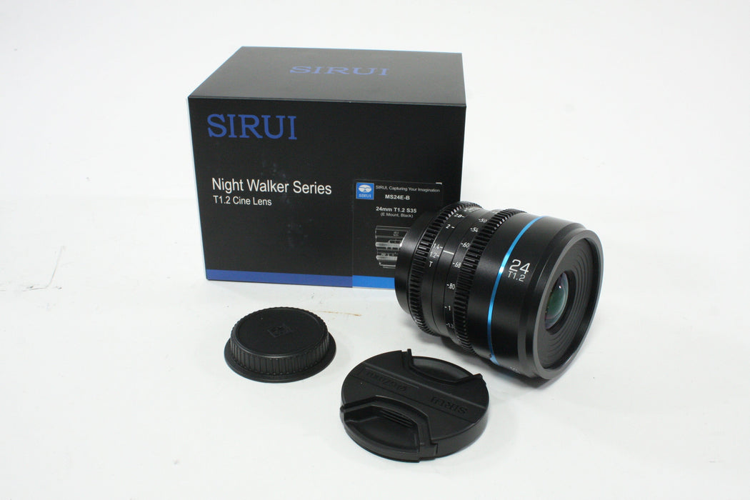 Sirui 24mm T1.2 S35 Night Walker Series Cine Lens for Sony E Mount