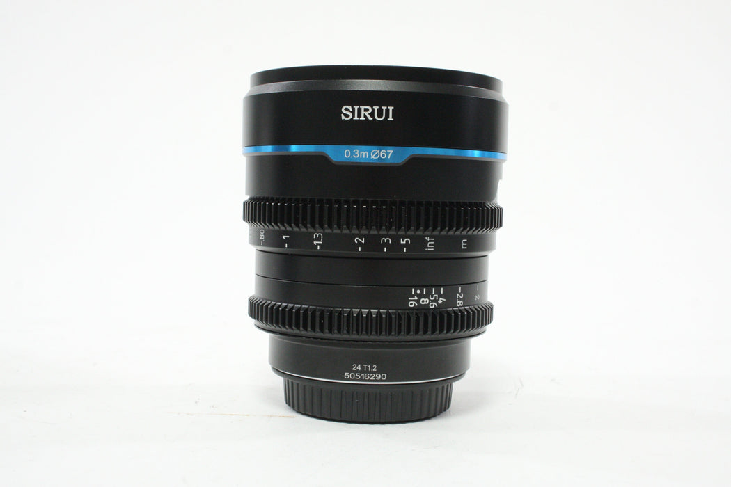 Sirui 24mm T1.2 S35 Night Walker Series Cine Lens for Sony E Mount