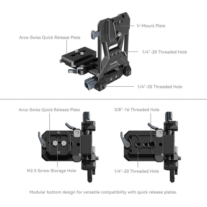Small Rig Compact V Mount Battery Mounting System