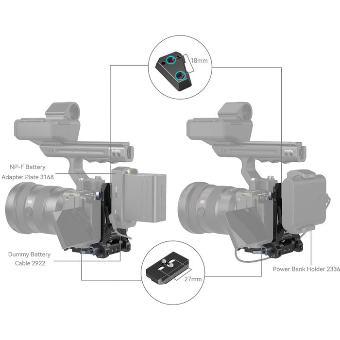 Small Rig Compact V Mount Battery Mounting System
