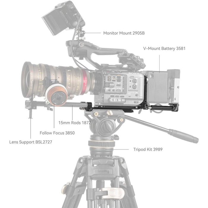 Small Rig V-Mount Battery Mount Plate Kit for Cinema Cameras  4323