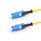 SN-SN UPC Uniboot Duplex OS2 Single Mode PVC (OFNR) 2.0mm Fiber Optic Patch Cable, for 200/400G