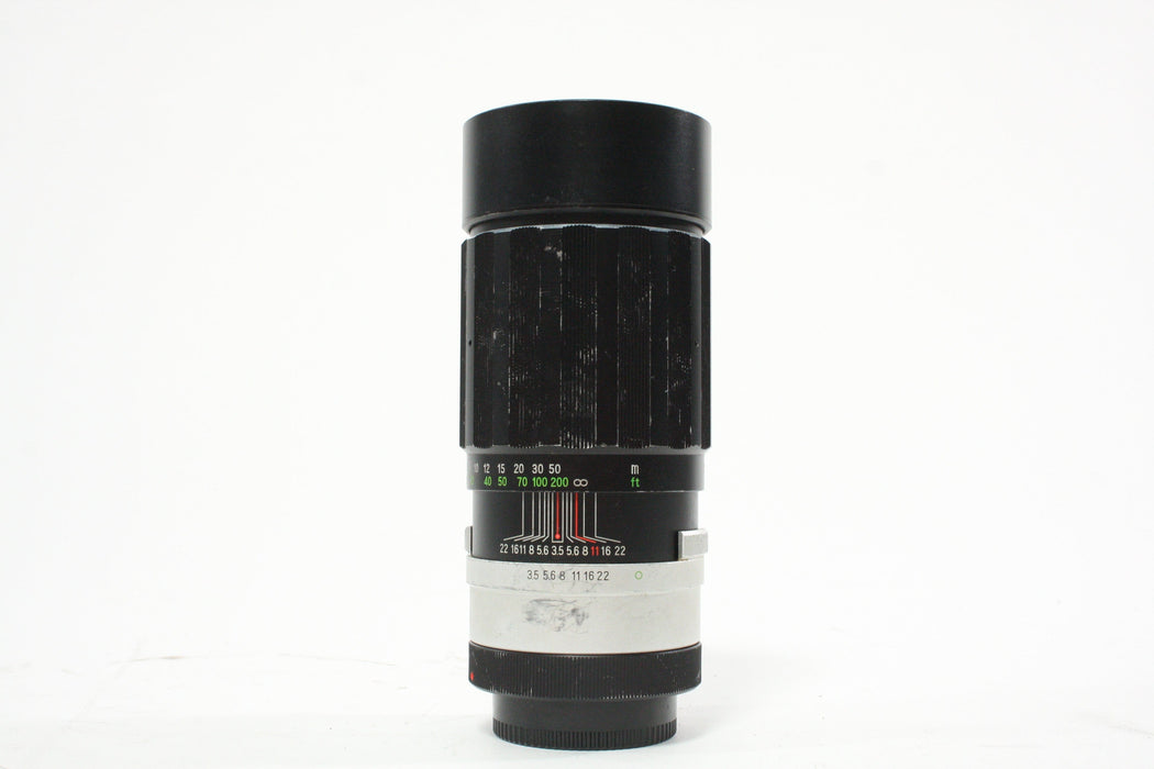 Soligor 200mm f/3.5 Lens for Canon FD Mount
