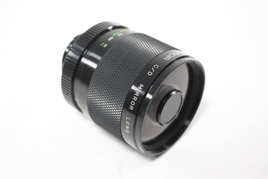 Soligor 500mm f/8 C/D Mirror Lens for Minolta MD Mount
