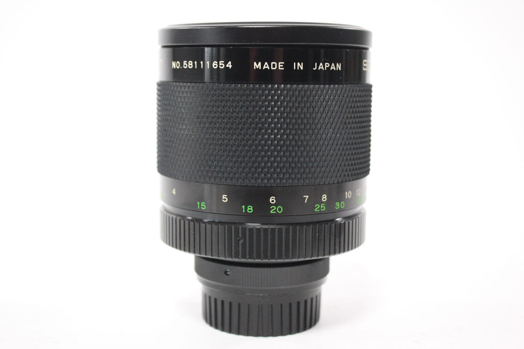 Soligor 500mm f/8 C/D Mirror Lens for Minolta MD Mount