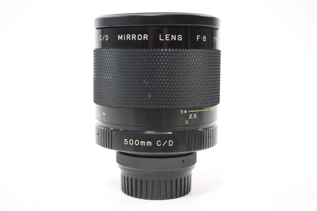 Soligor 500mm f/8 C/D Mirror Lens for Minolta MD Mount