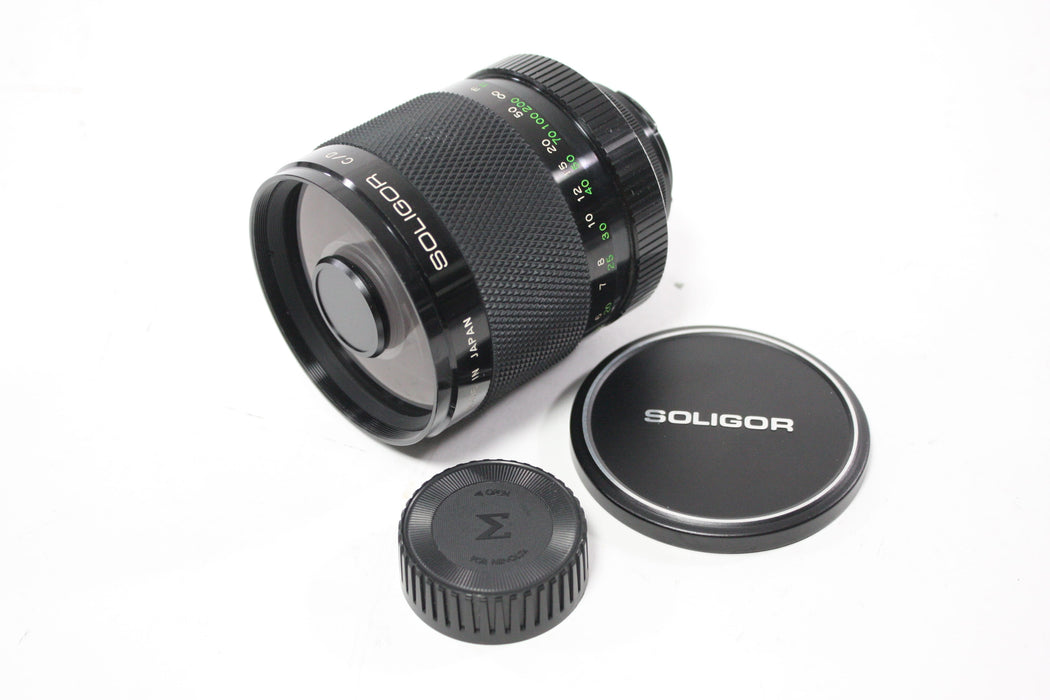 Soligor 500mm f/8 C/D Mirror Lens for Minolta MD Mount