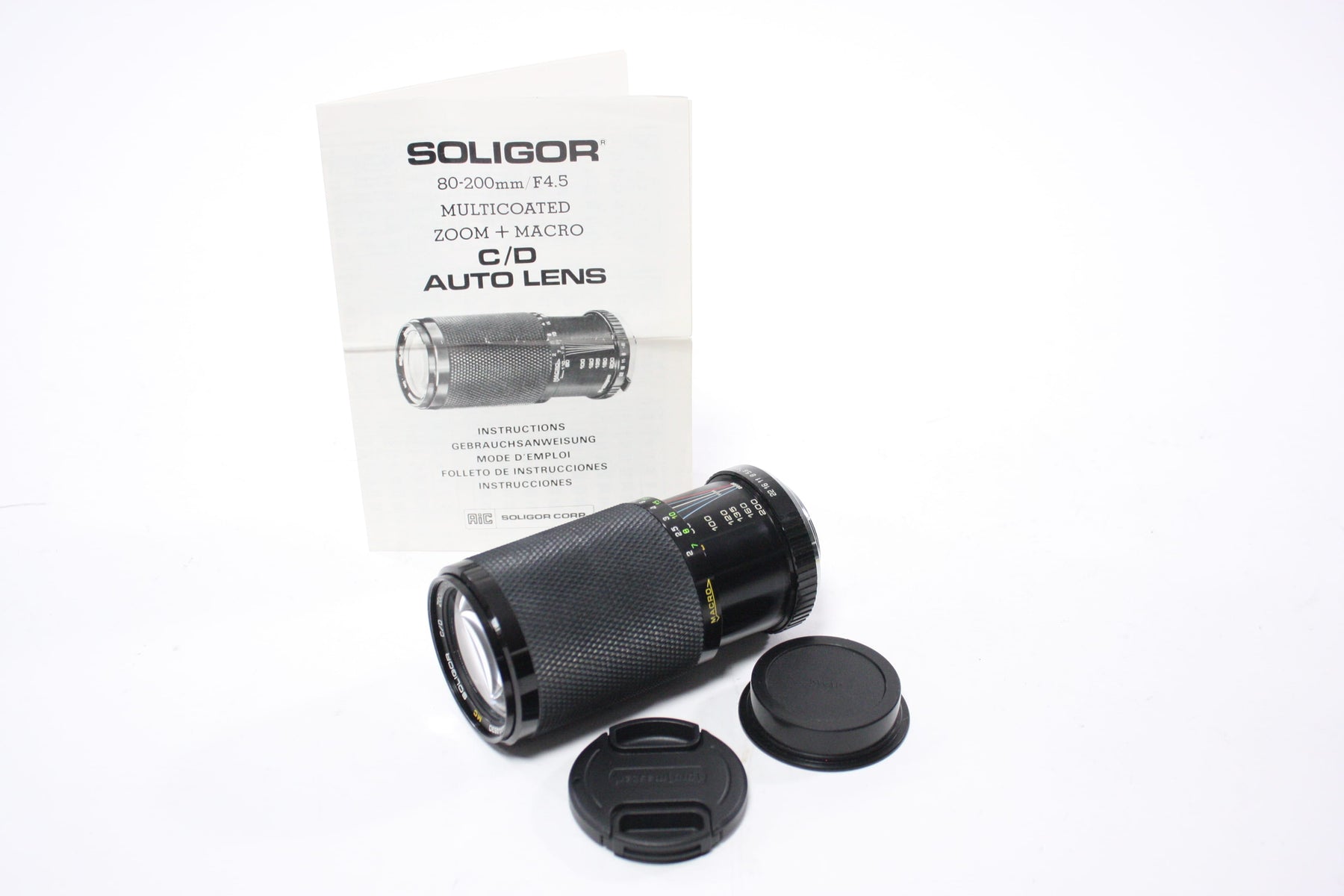 Soligor 80-200mm f/4.5 C/D MC Lens for Pentax K Mount