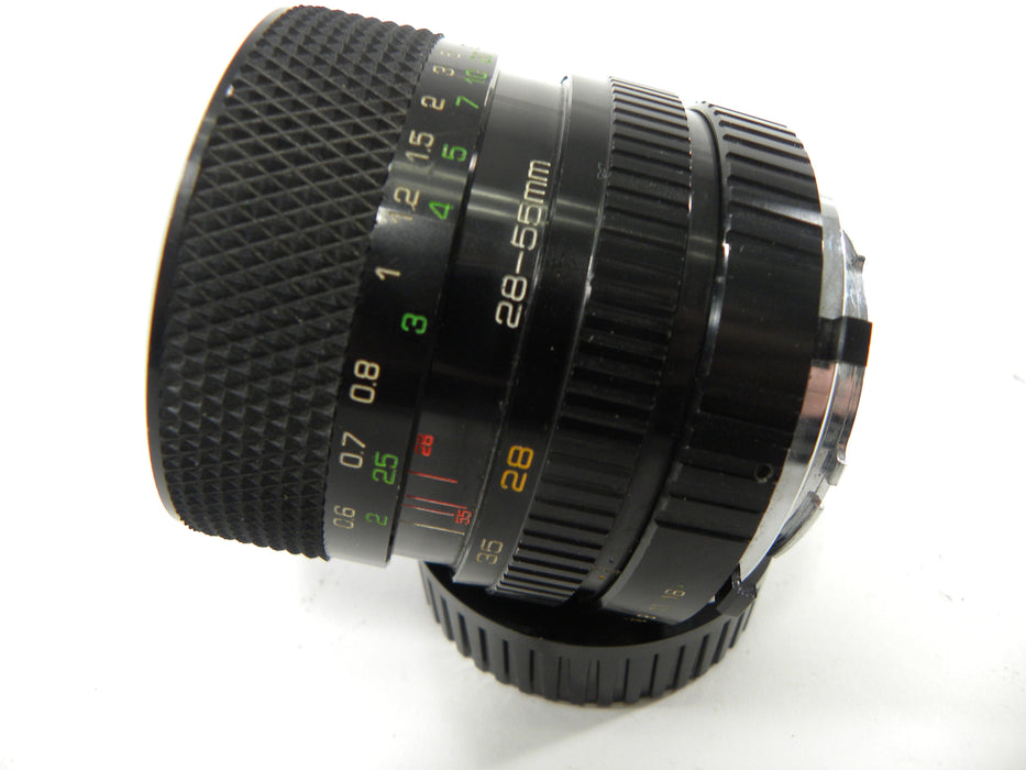 Soligor MC C/D Zoom Macro 28-55mm f3.3-4.5 Minolta MD Mount