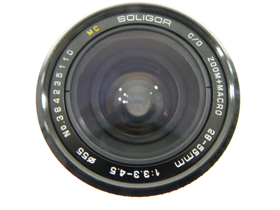 Soligor MC C/D Zoom Macro 28-55mm f3.3-4.5 Minolta MD Mount