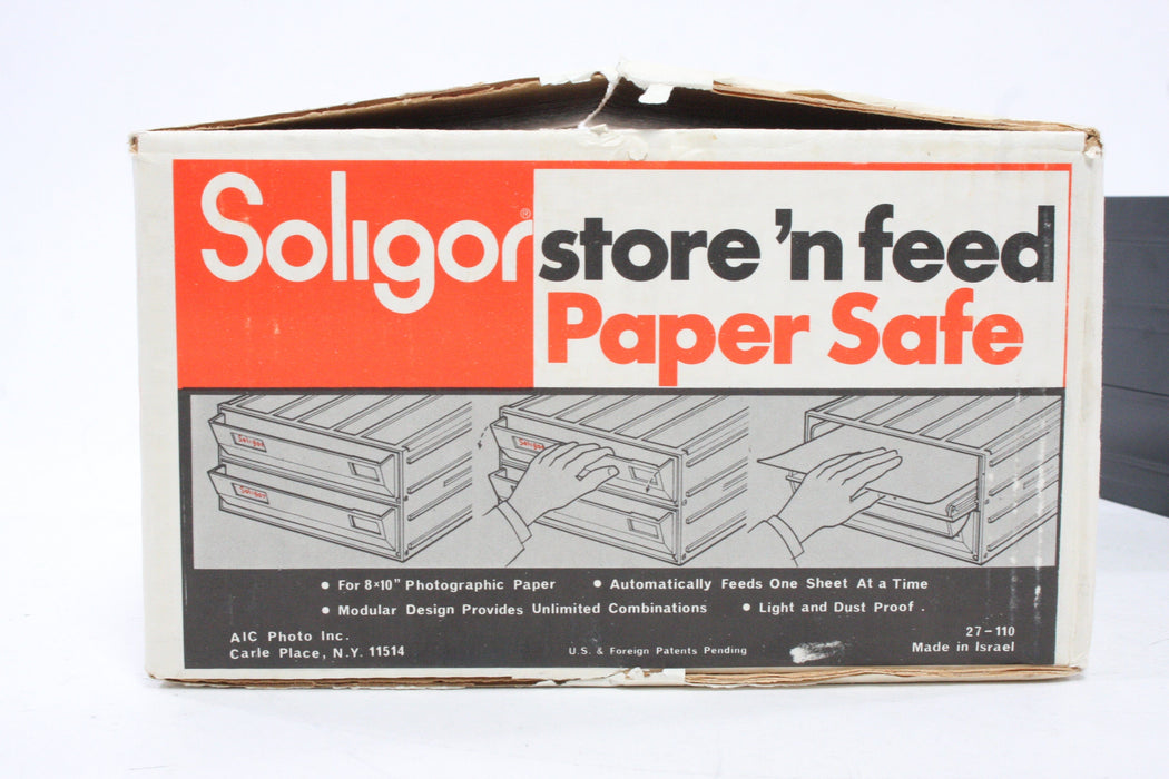 Soligor Store 'n' Feed Paper Safe