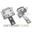 NEW Rack Mount Bracket Kit Ears for SonicWall NSA 2400 3500 4500 SRA 1200