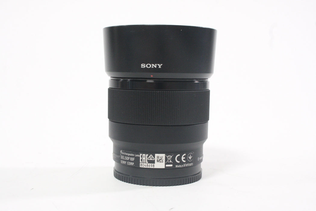 Sony 50mm f/1.8 FE Lens for Sony E Mount