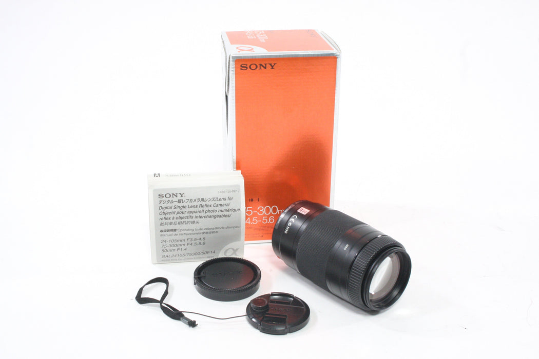 Sony 75-300mm f/4.5-5.6 Lens for Sony A Mount