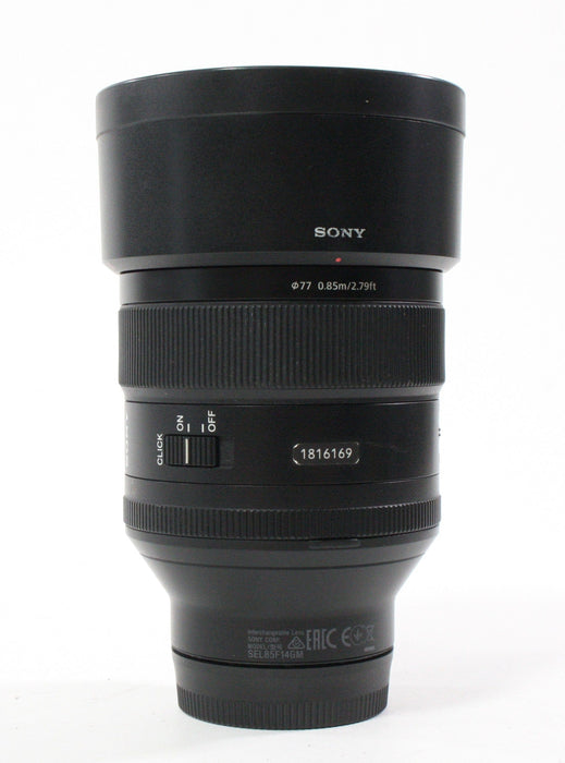 Sony 85mm f/1.4 GM G Master FE for Sony E Mount