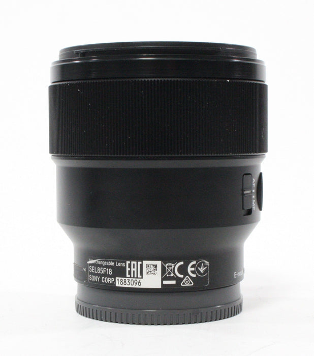 Sony 85mm f/1.8 FE Lens for Sony E Mount