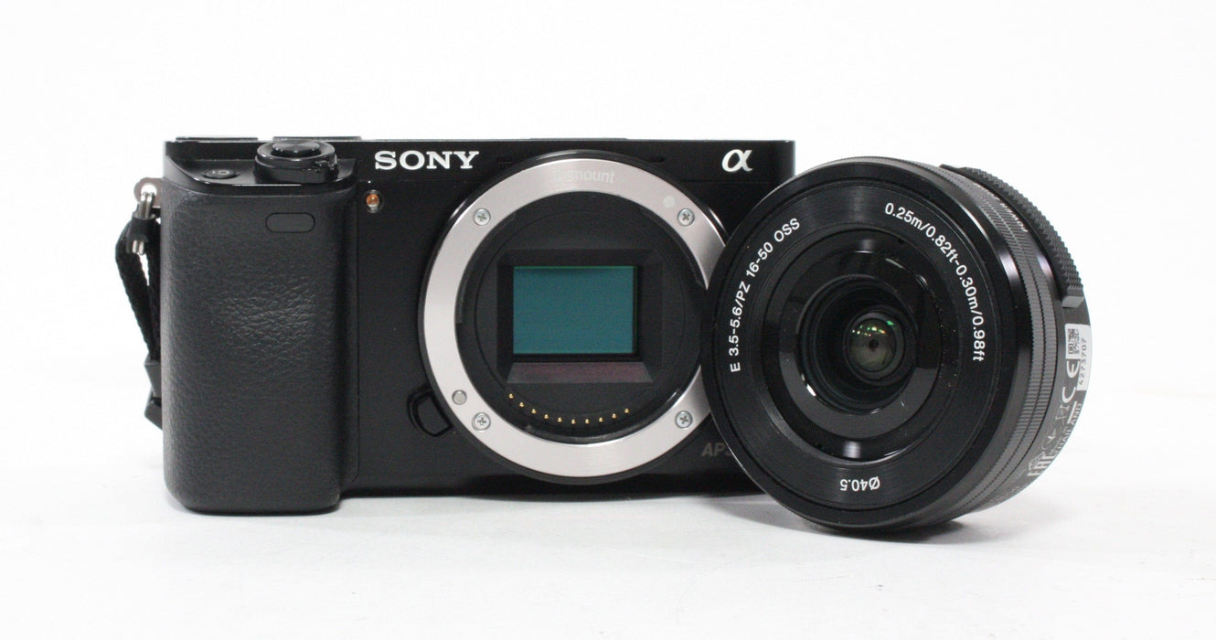 Sony a 6000 Mirrorless Digital Camera with 16-50mm f/3.5-5.6 Lens
