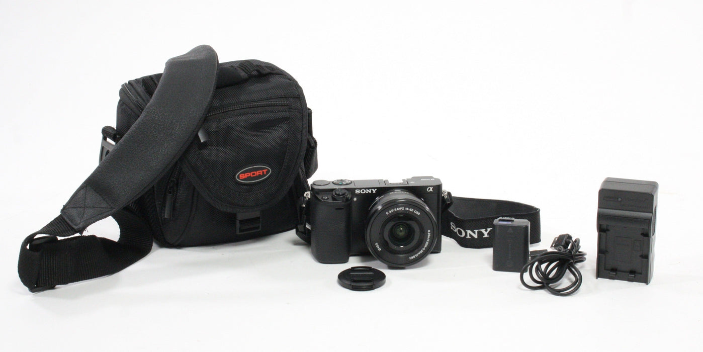 Sony a 6000 Mirrorless Digital Camera with 16-50mm f/3.5-5.6 Lens